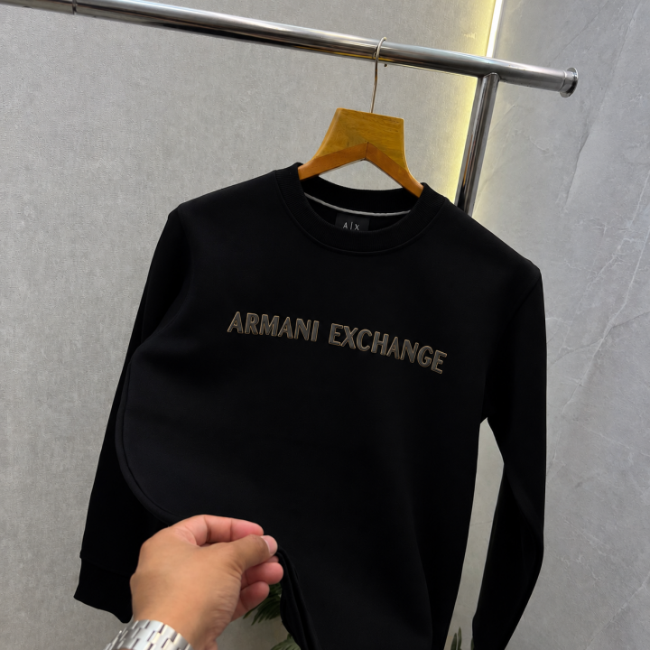 Arrwa% Exchange AX Black 05 Premium Sweatshirt 583