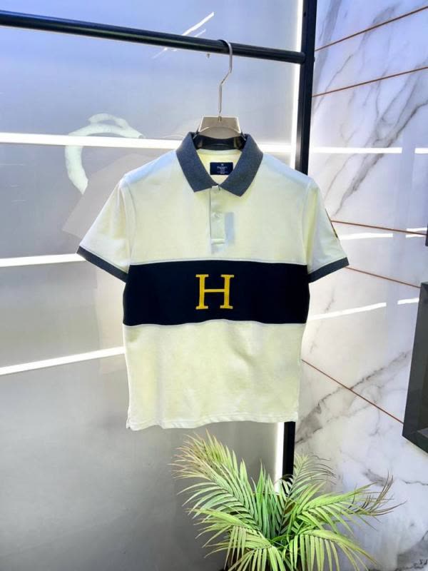 Sale Hacket London Collar Neck Premium Polo T shirt F3505 OF
