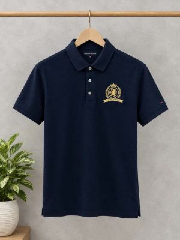 Tommy Hilfigar Premium 240Gsm Interlock Cotton Fabric Polo 3905