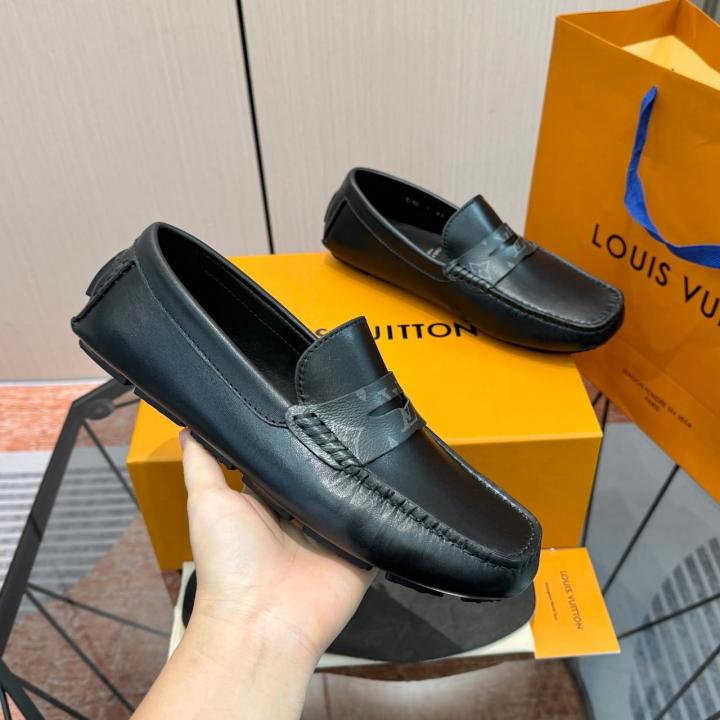Louiis Vuitton Monza Moccasin Premium Leather