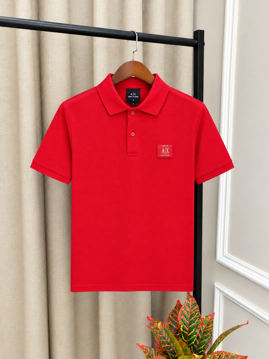 ArrWa%! Exchage Signature Brand Logo Premium Imported Polo T-Shirt(1572)