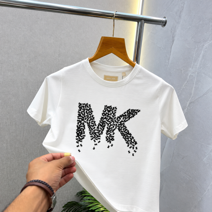 Michae Kors MK Off Whittee Women Round Neck Tshirt 585