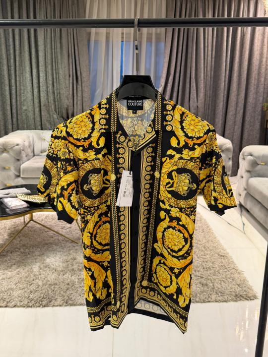 Versac-e IMPORTED STORE ARTICLE PREMIUM PRINTED SHIRT