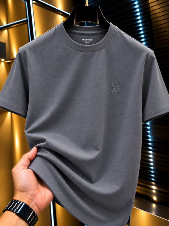 Lululeman Round Neck T-shirt Grey
