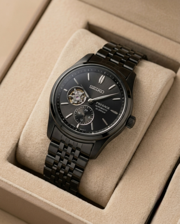 Seiko presage SPB471 Automatic Full Black - Image 2