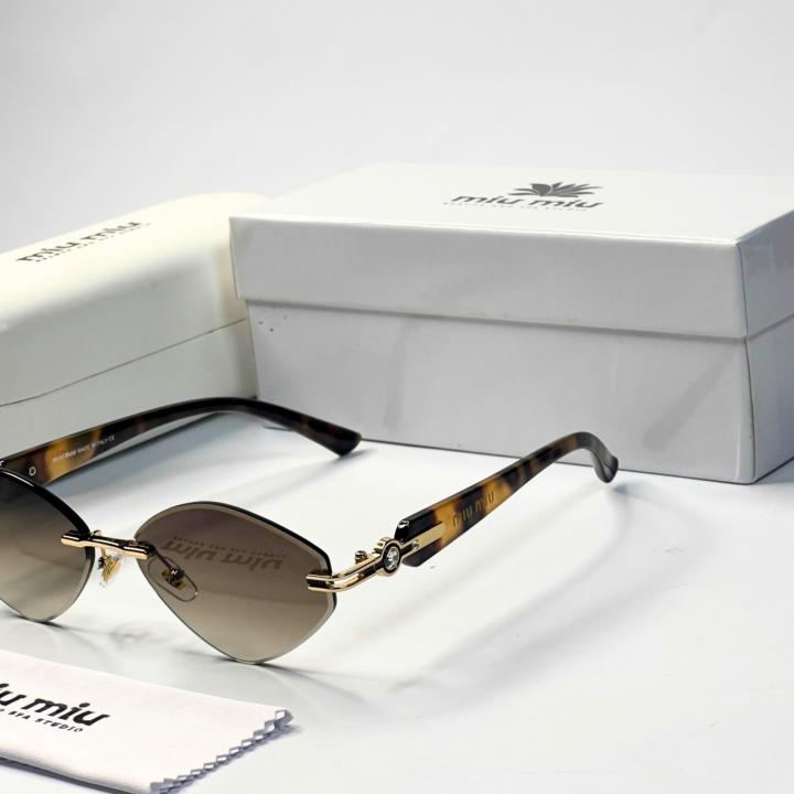 Miu miu 1082 gold brown