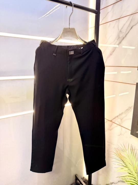 Burbery Imported Black Super Premium korean Trouser F4099-BL