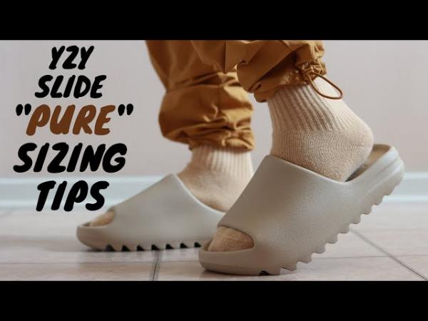 Yeezyy Slide Pure UA GW1934. With Full Accessories Zip Tie Butter Paper Sticker Tags