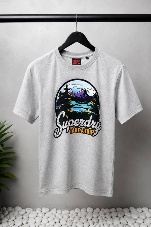 Supe-r Dr-y Premium Round Neck T-Shirt 2801