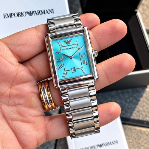 Emporio Armaani Silver Sky Blue