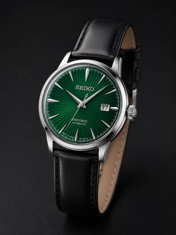 SEIK O PRESAGE LEATHER QUARTZ 931