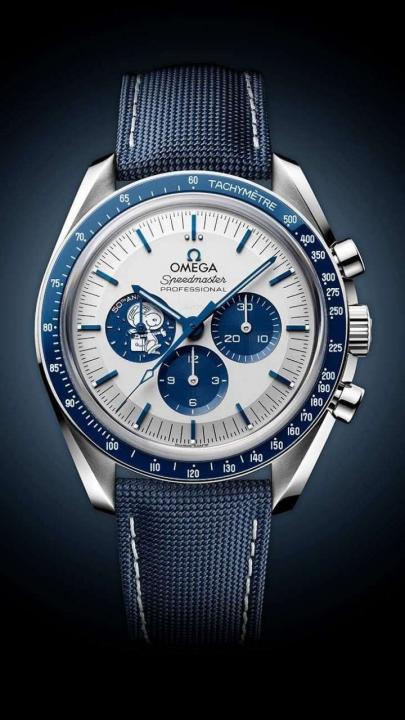 Omegha Speedmaster Silver Snoopy Award Edition as part of his luxury timepieces collection