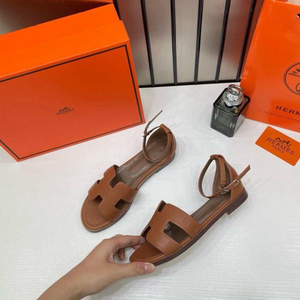 On Sale Hermez Santorini Flat Sandal With Original Box Packing
