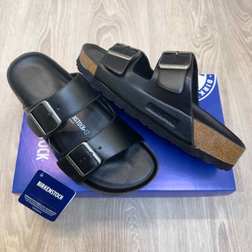 Birkenstock Arizona Natural Leather Black Sandal