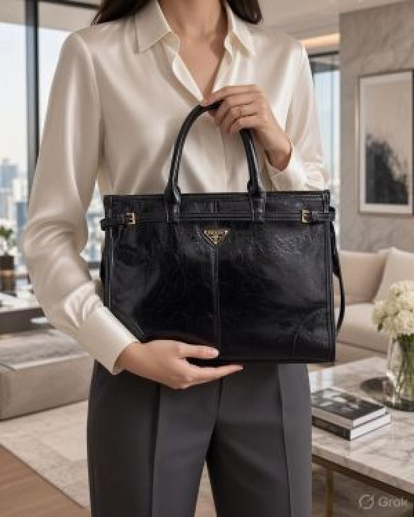 Pradda lather tote bag 6794