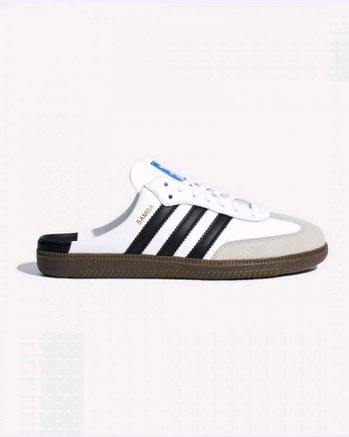 Adiddass samba mule white 187