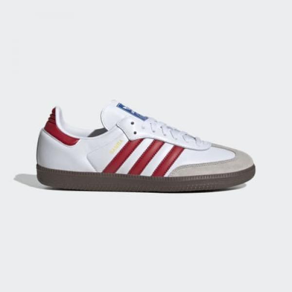 Adi Samba white red