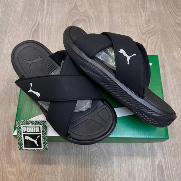 PUMMA SOFTRIDE SEAVE CROSS STRAP BLACK