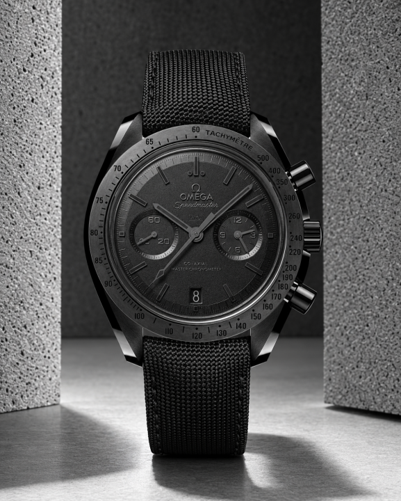 Omeg Ga Speedmaster Dark Side Of The Moon Black Black