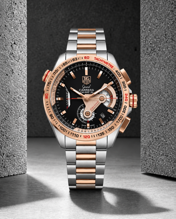 Tag Huer carrera Caliber 36 Japan 2 ton black