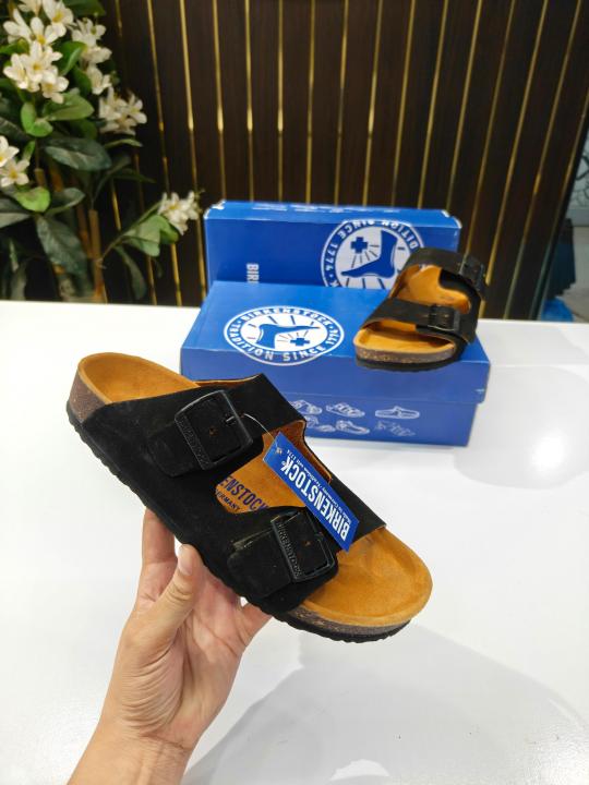Birkenstock Arizona Black Suede