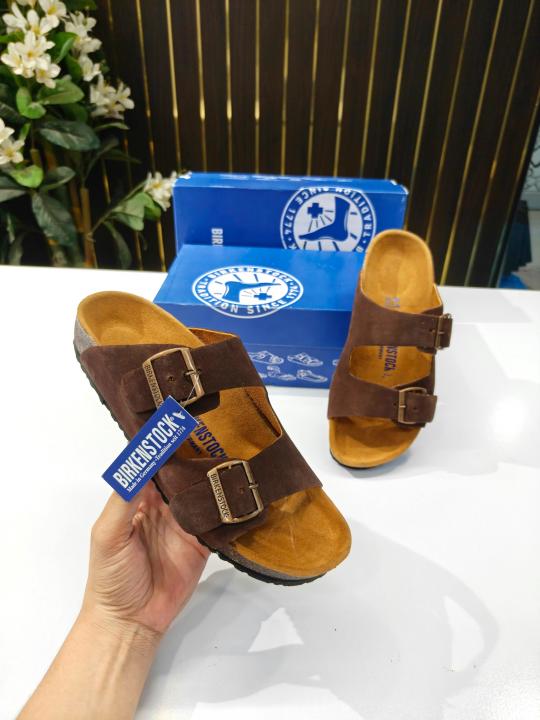 Birkenstock Arizona Brown Suede