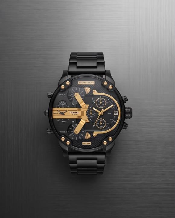 Diesal Mr. Daddy 2.0 Chronograph Watch Japan watch heavy quality