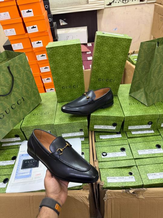 Guccci Jordaan Loafers Black 15111