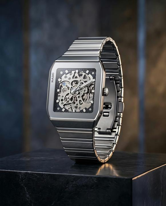 Raado Anatom Automatic Skeleton Silver Black