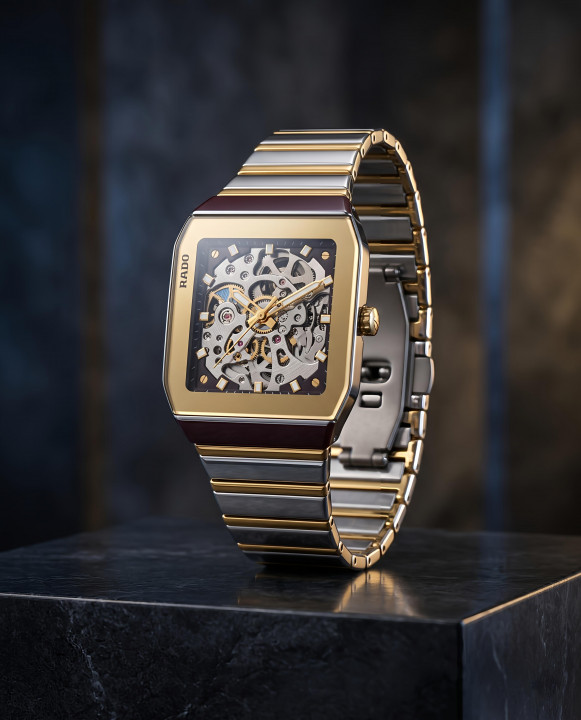 Raado Anatom Automatic Skeleton 2Ton Gold Black