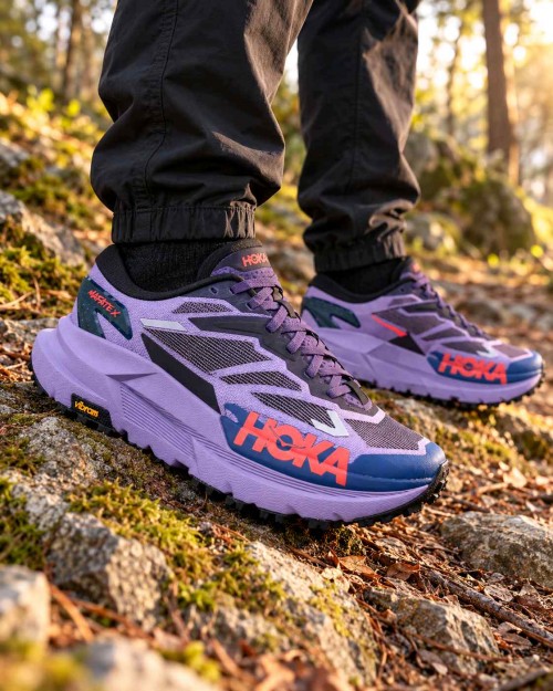 HOKA Mafate X Berry Jam Squid Ink 2707