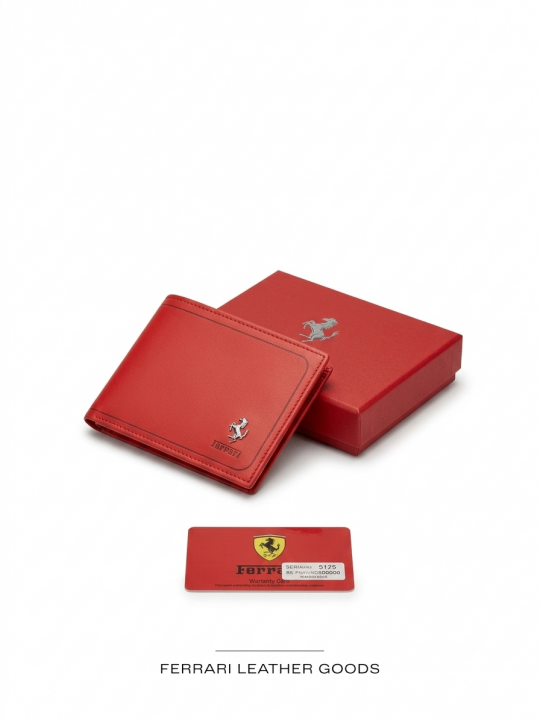 Ferrari Premium Wallet W-332 Red