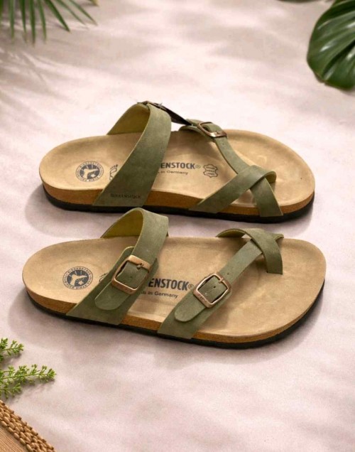 Birkenstock Mayari Olive Suede