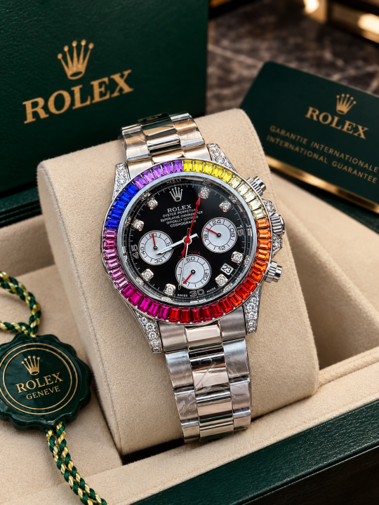 Rollex Daytona rainbow edition