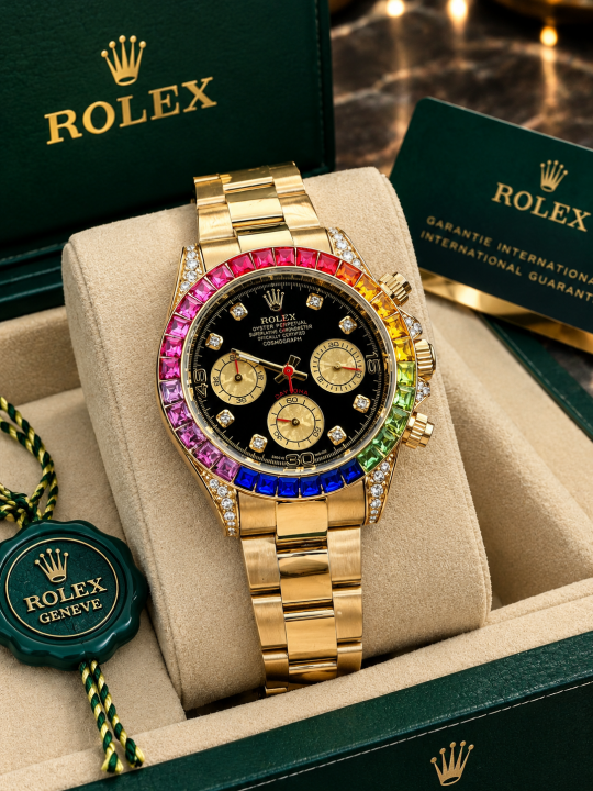 Rollex Daytona rainbow edition