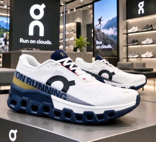 On Running Cloudmonster 2 White Midnight Navy 2705
