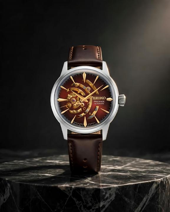 Seikko  Presage Red Brick Cocktail Time Limited Edition