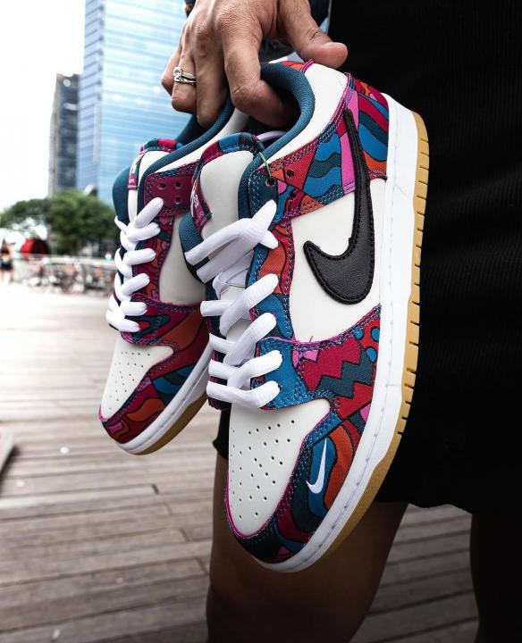 Nikke SB Dunk Low Parra