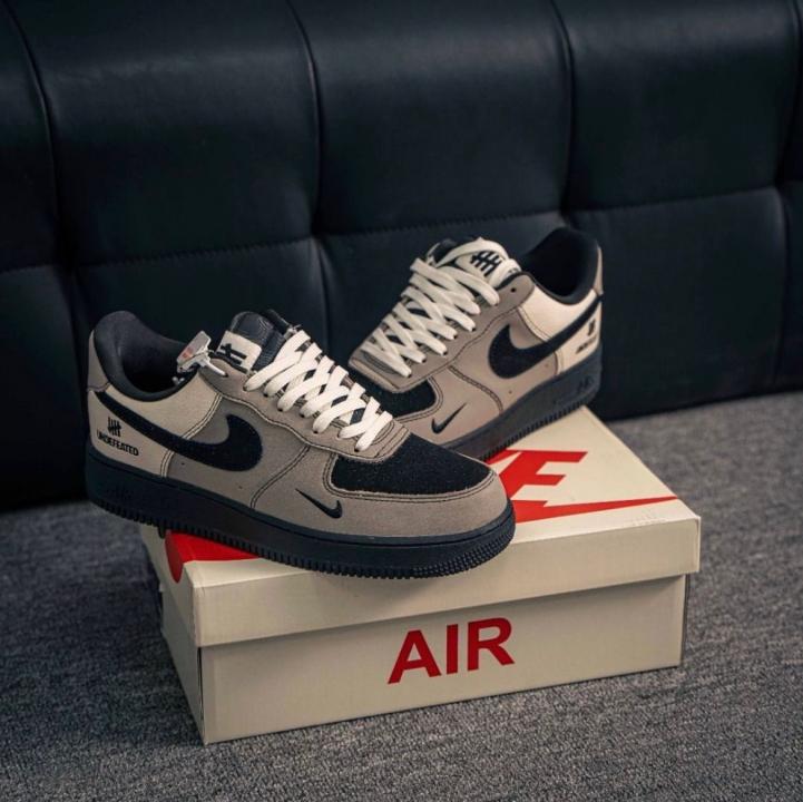 Nikkee Airforce 1 Low X Undefeated Custom Beige 1209