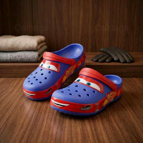 Croccss Classic Clog Lightning McQueen Blue Red