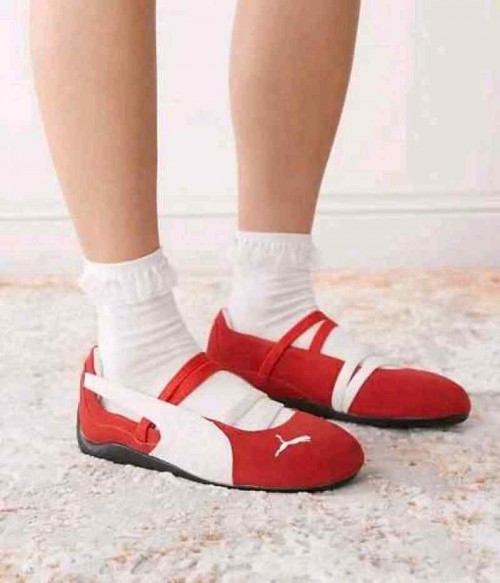Pummaa Speedcat Ballet Suede Red White 2629