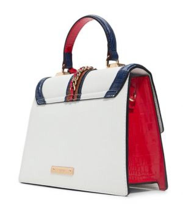 AULDO Nautical Martissa Medium Satchel handbag with box 6392