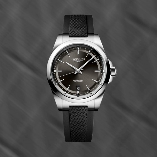 Longinez Conquest Black Automatic
