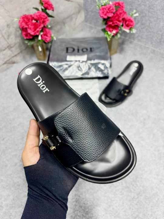 DIYOR SLIDE WITH ADJUSTABLE SIGNATURE CD BUCKLE BLACK