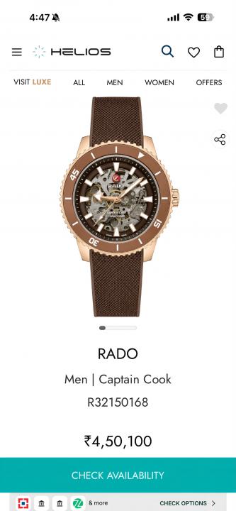 Raddo Captain Cook Automatic brown - Image 2