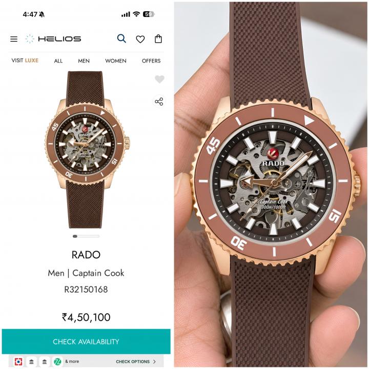 Raddo Captain Cook Automatic brown - Image 3