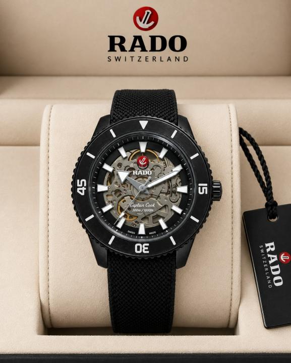 Raddo Captain Cook Automatic Black