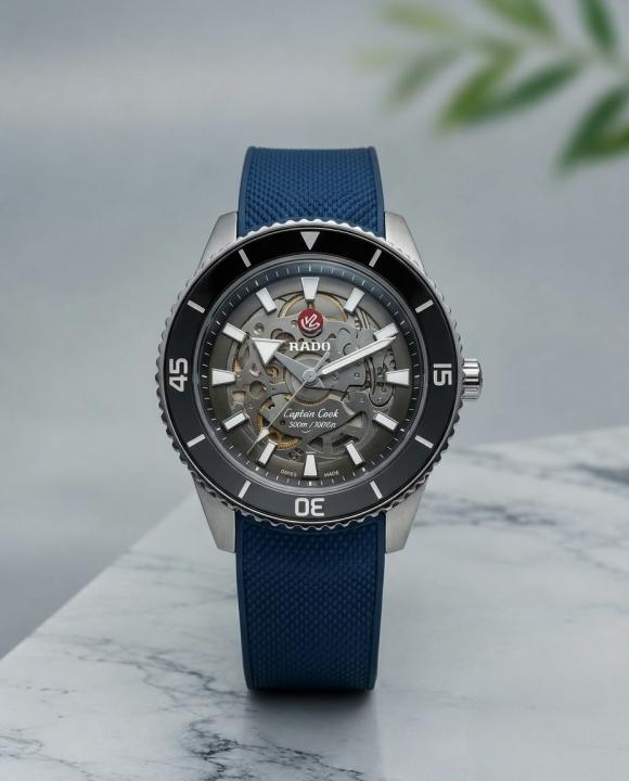 Raado Captain Cook Automatic. Blue and Black bazzle - Image 3