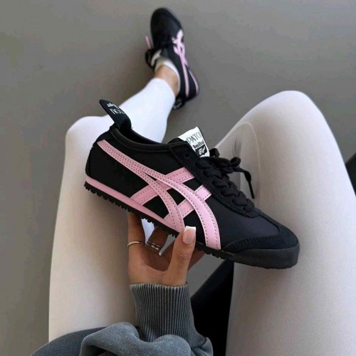 Onisuka Tigar x Patou Mexico 66 Black and Pink