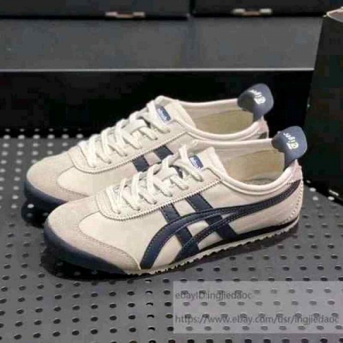 Onitskaa Tiger Mexico 66 Cream Navy 980